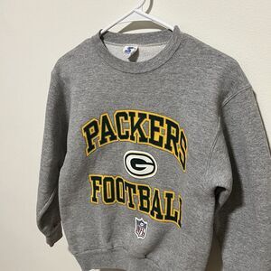 Vintage 90s Green Bay Packers Starter Sweater Youth Medium 10-12 Logo Sweatshirt